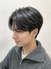 【今話題】メンズカット＋毛流れ縮毛矯正　初回￥14300/再来￥17600