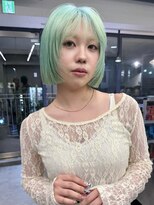 ノットイコール(not equal)&nbsp;mint color ×  bob