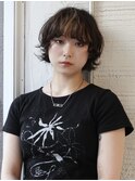 緩めパーマ/ラフショート