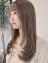モナザスカイ 栄(MONA the SKY)&nbsp;【MONA】ロングレイヤー/チョコレートカラー/パーソナルカラー