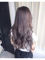 ロジッタ(ROJITHA)&nbsp;【ROJITHA】 ウェービーロング× ラベンダーグレージュ