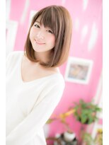 ミック ヘアアンドビューティー 大山店(miq  Hair&Beauty)&nbsp;清潔感あふれる…女の子度UP！ストレートa