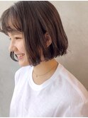 【brisa表参道】ナチュラルフリンジボブ