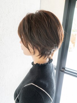 ヘアデザイン ステラ(hair design sTella) ☆美シルエットと毛先のテクスチャに拘ったショートスタイル☆