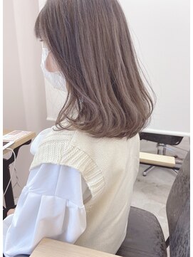 ガーランドウメダ(Garland umeda) アディクシーカラー＿スモーキーベージュ＿0005179