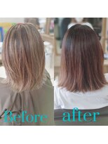 リー(Ly.)&nbsp;カット　カラー　バレイヤージュ