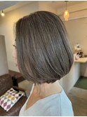 40代50代~大人上品な白髪ぼかし、白髪ぼかしハイライト◎