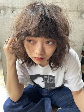 メゾンアミリ(Maison AmiLi) セミディ/カール/シアカラー/姫カット【千葉／千葉駅/パーマ】