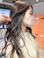 コワファーストナガサキシャンプーボーイ(COIFF1RST NAGASAKI SHAMPOO BOY)&nbsp;イヤリングカラー ブルーシルバー