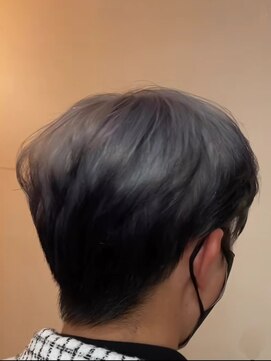 ヘアーメイク ドット(HairMakeDOT) シルバー+グラデーション