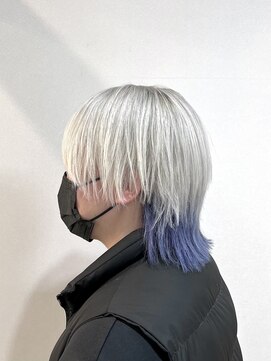 コル サッポロ(col sapporo) ホワイトウルフインナーパープル