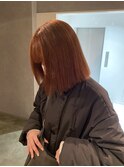 ナチュラルオレンジボブ　【鎌田　隆雅】