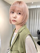 ヴェイン 渋谷(vain)&nbsp;ピンクカラー/ミニボブ/ショートボブ