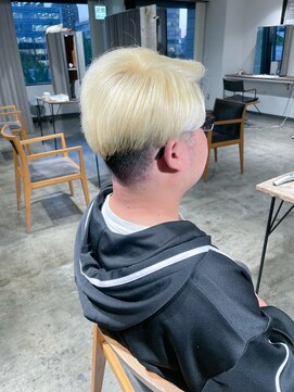 ザ オーダー(THE ORDER) メンズハイトーン/ブリーチ抜きっぱなし/ホワイトブロンドカラー