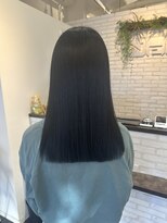 ネオヘアー 京成曳舟店(NEO Hair) ブルーブラック/ブリーチなしカラー/透明感カラー/艶カラー/曳舟