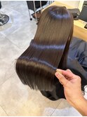 髪質改善＊ロングレイヤーグレーベージュ＊美髪【Zina船橋】