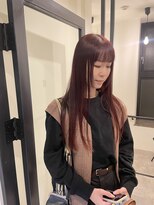 ユニコ(unico)&nbsp;ワインレッド/ボルドー/暖色カラー/ブリーチなし