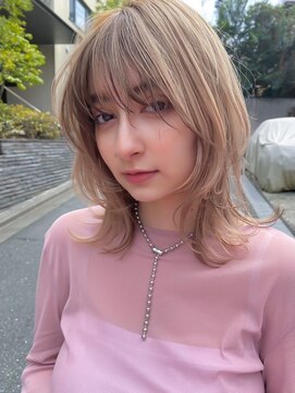 エルメ クラマエ(Elme) ミディアムレイヤー　× 2wayバング