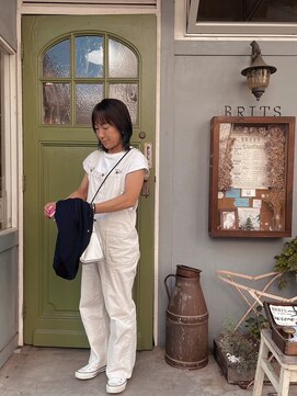 サンヘアーブリッツ(sun hair BRITS) くびれ外ハネスタイル