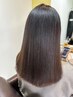 髪質改善ストレート+髪質改善トリ+カラー+カット+炭酸保湿スパ21900/髪質改善
