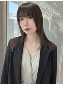 ロングマッシュウルフカット