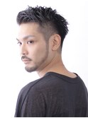 ベリーショート/ダークアッシュ/ツーブロック