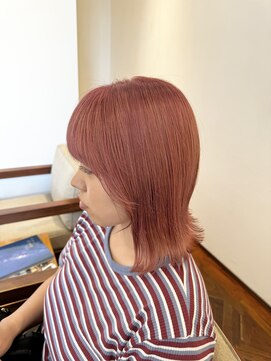 アンソル オブ リシェール(N'SOL of RICHAIR) 前髪/アンブレラカラー/こなれミディ/イメチェン/ウェーブパーマ