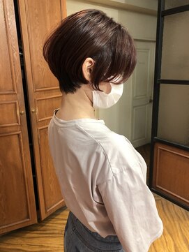 ウニレ バイ センス(unire by sense) 【くびれショート】可愛い質感になるピンクカラー/飾磨/姫路