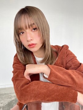 ゲーム 原宿店(GAME) ミルクティーベージュ/ダブルカラー/ケアブリーチ/髪質改善/原宿