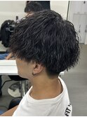 メンズマッシュ　ツイストスパイラルパーマ