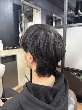 クロムトウキョウ ザ バーバー 新宿本店(CHROM TOKYO the Barber) ウルフ/マッシュウルフ/マッシュ/眉毛