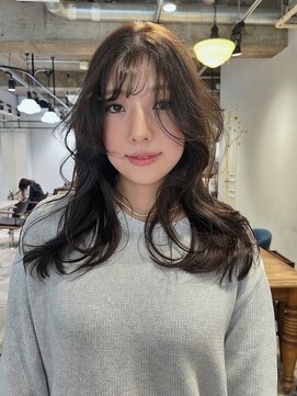 キャロルガーデンズ ボコカ 表参道(Carroll Gardens bococa) 【kacho】オリーブグレージュ　オリーブ　レイヤー