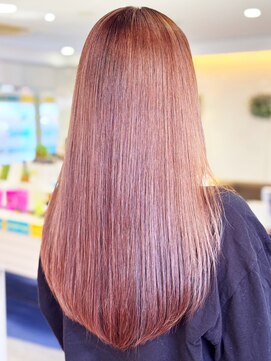 モダンクラフト 長町南店(modern craft) 20代30代40代髪質改善カラーピンクグレージュ艶感