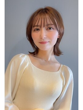 ウェーブインターナショナル 二の宮店(WAVE INTERNATIONAL) 外ハネスタイル