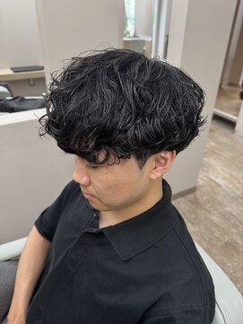 レーヴバイリコ 三軒茶屋(Reve by liko) シャドウパーマ/スパイラルパーマ/刈り上げマッシュ/三軒茶屋