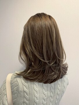 ムード(MOOD,) 暗めカラー/グランマッシュ[レイヤーカット/髪質改善/銀座]