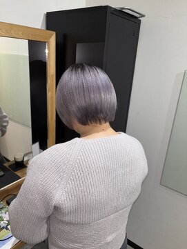 ログスラッシュ(LOG/) この日はブリーチなし!ラベンダーカラー☆