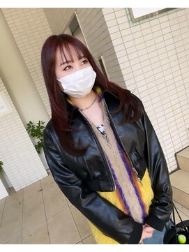 リヴナ(Livna) 暖色ツヤカラー×レイヤーカット◎