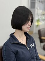 プラチナ(PLATINA)&nbsp;ボブタッセルボブ切りっぱなしボブ韓国ボブ大人ボブ