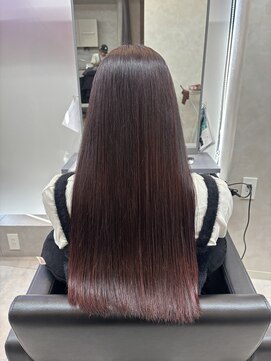 ソワン ドゥ ブレス 今里店(soin de brace) 赤みブラウン