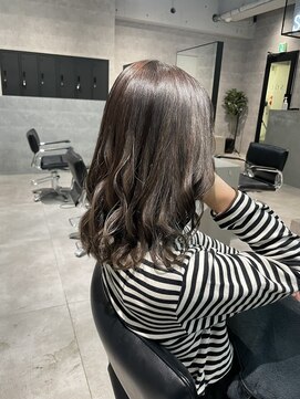 シーク センター南店(seek) ダークグレージュで透ける暗髪に。＊。＊