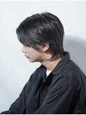 ツーブロックショート/韓国風マッシュ/フリックパーマ