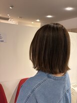 アズールサン 草加西口店(azule-sun)&nbsp;ハイライトカラー,ベージュカラー,白髪ぼかし,ボブ【草加】
