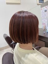 プランタンシエル(printemps CIEL) short bob×pink brown