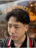 スキンフェードツーブロック刈り上げジェットモヒカンマンバン