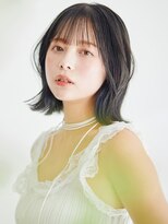 ラフィス ヘアー ピーチ 岡山店(La fith hair peach)&nbsp;【La fith】ブルージュ×くびれボブ