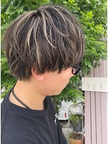 ヘアーメイクサロン プラスチッタ(hair make salon plus citta')&nbsp;マッシュ × コントラストハイライト