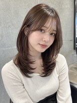 シエル  野江店(CIEL)&nbsp;セミロングレイヤー／韓国セミロング／くびれセミロング