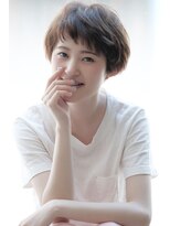 ヘアーアンドメイク シーク 八王子(HAIR&MAKE SeeK) ショートバングがかわいい!マッシュショート