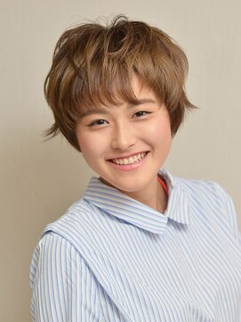アライヘアアンドメイク(Arai Hair&Make) アクティブショートスタイル/美シルエット/ヌーディーカラー